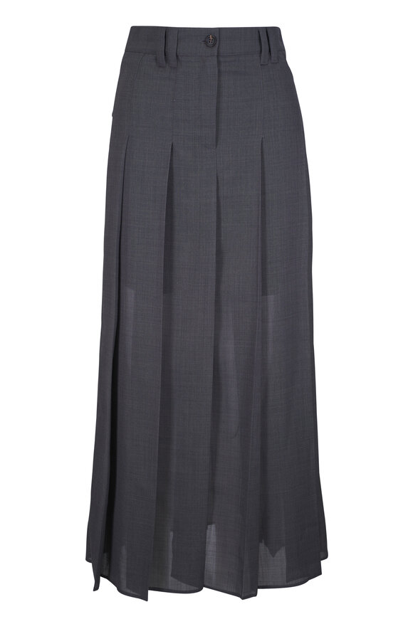 スカート BRUNELLO CUCINELLI 'Paneled Circle' skirt Brunello Cucinelli Crispy Silk Paneled Circle Skirt | Saks