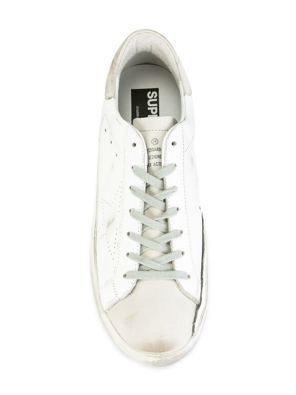 Golden Goose - Men's Superstar White Leather Sneaker