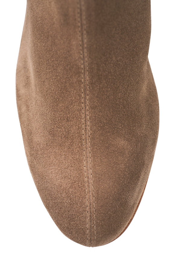 AGL - Olga Taupe Suede Boot, 55mm 