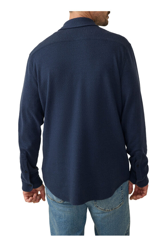 Faherty Brand Legend™ Brighton Navy Sweater Shirt - view 3