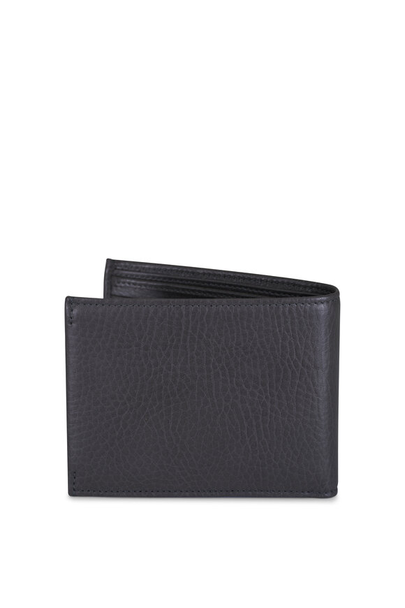 Bosca Platinum Grained Leather Bi-Fold Wallet - view 2