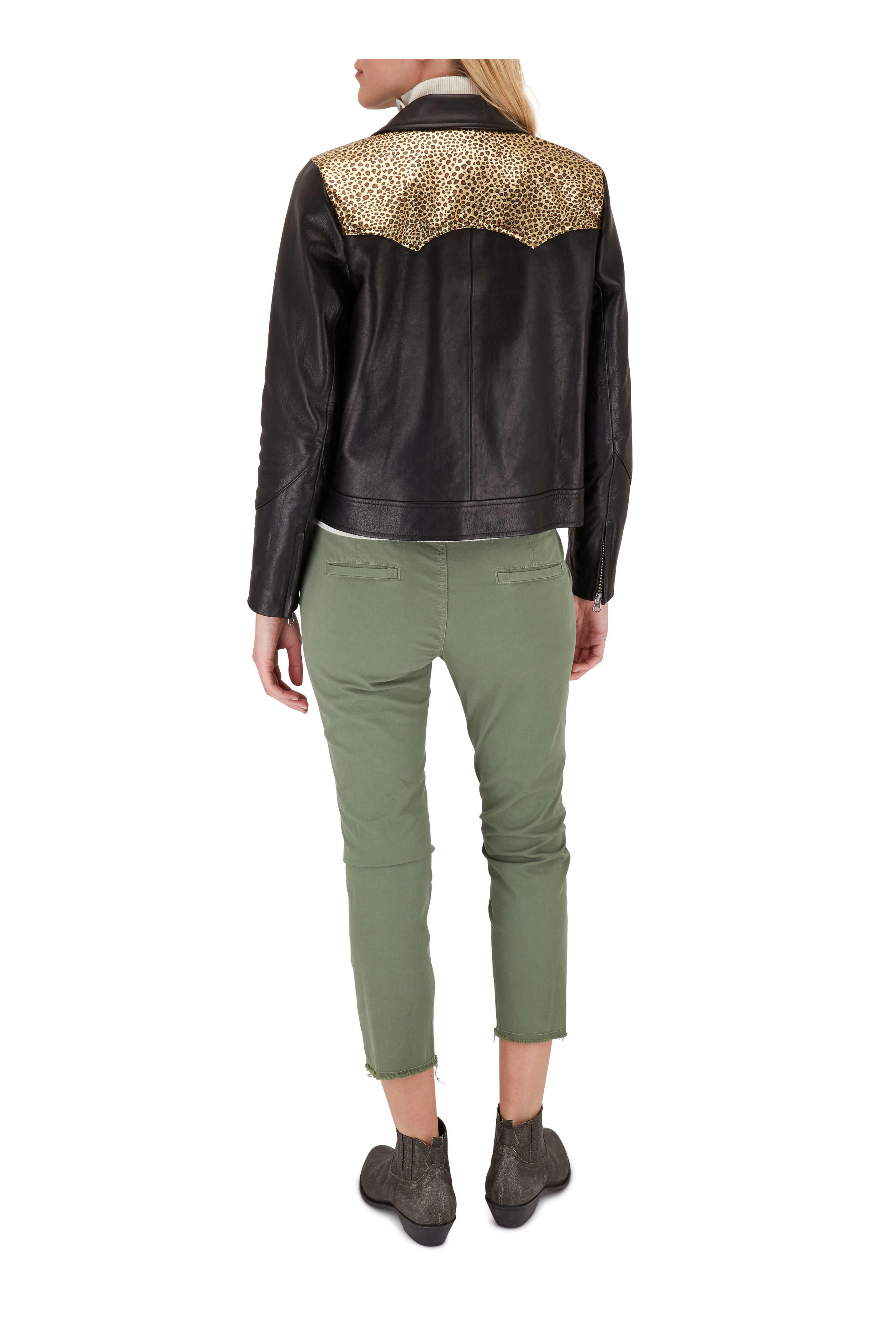 Nili Lotan - East Hampton Camo Green Pant