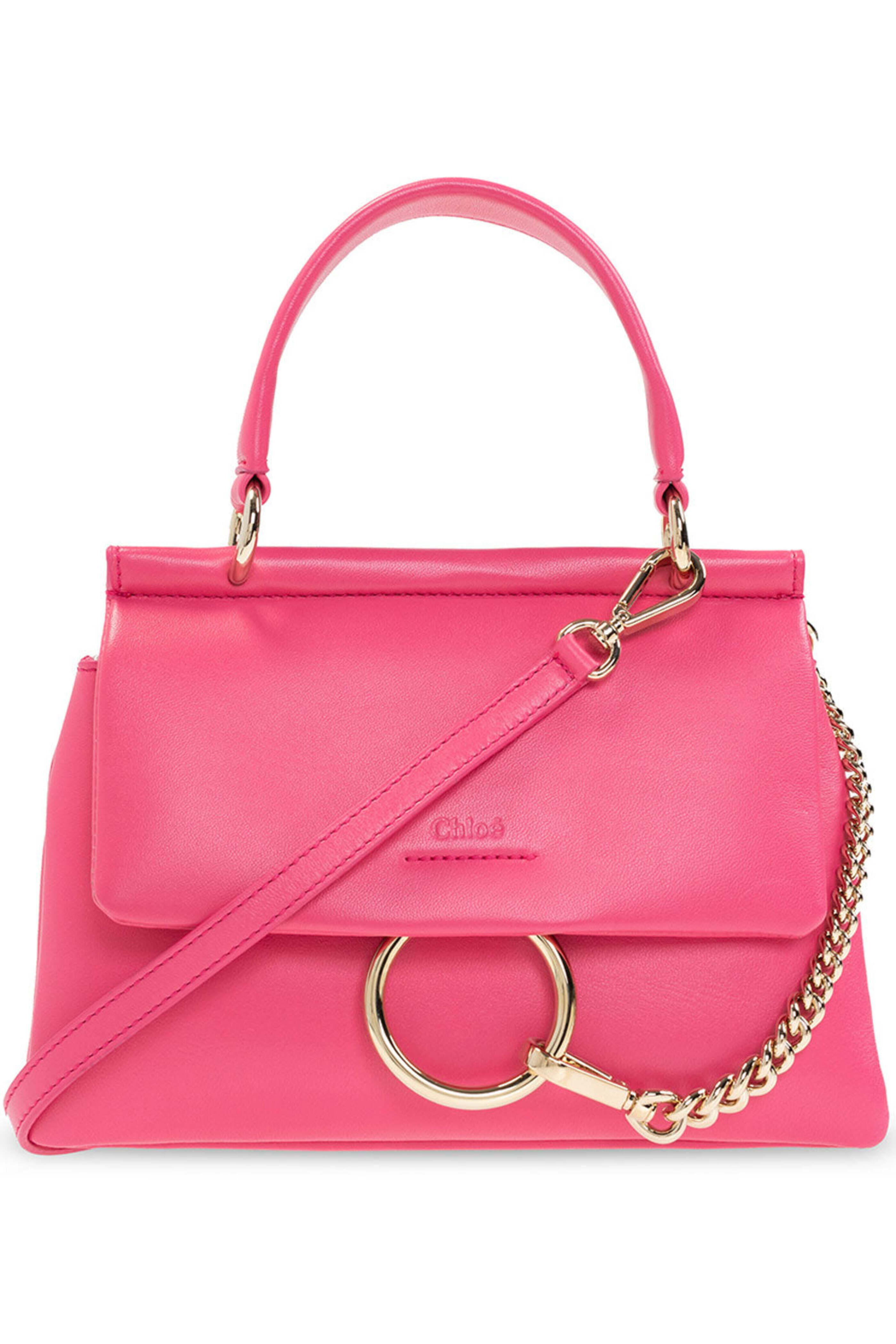 Chloé - Mini Faye Shoulder Bag in Hot Pink