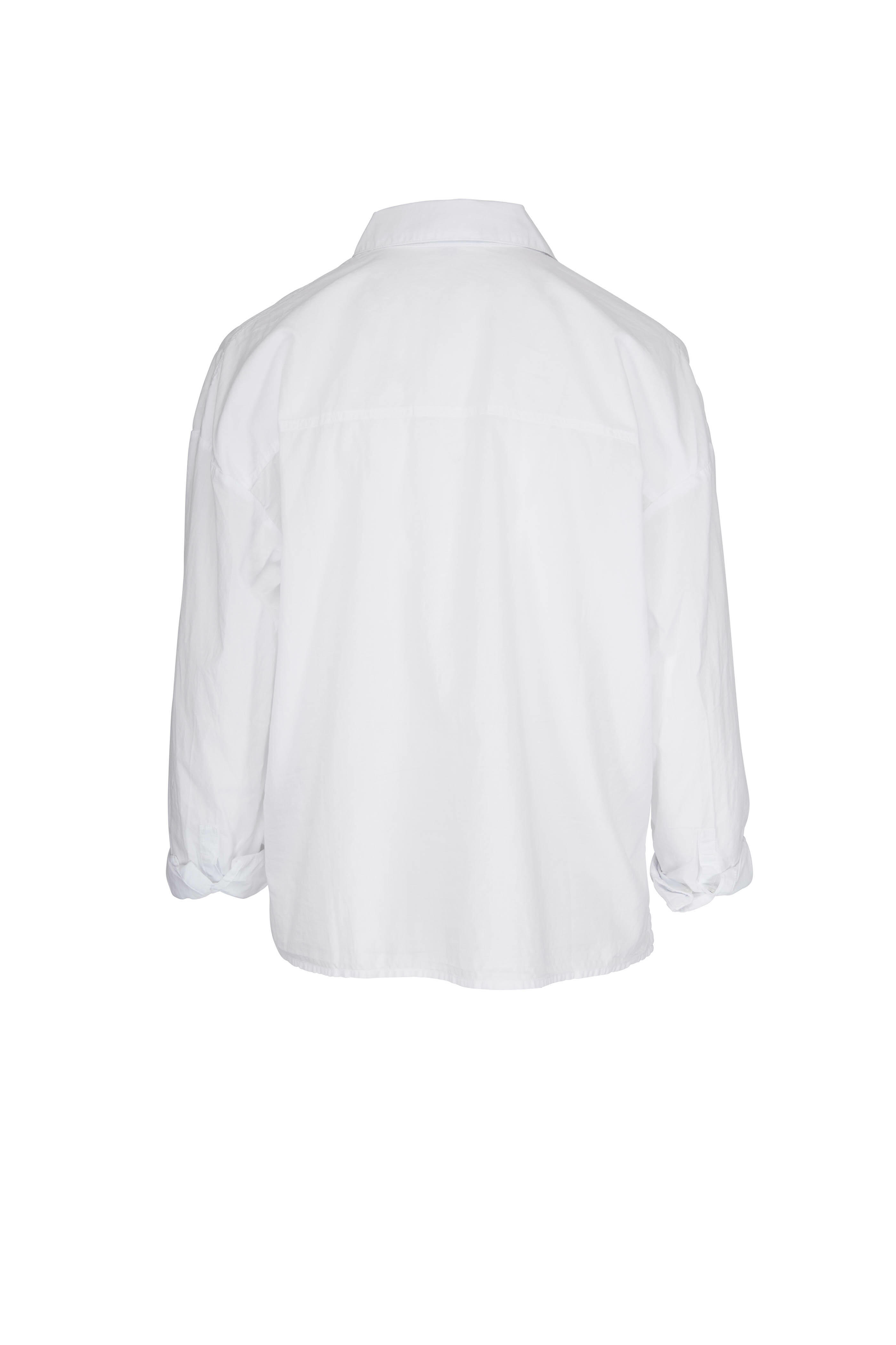 James Perse - White Cotton Lawn Shirt