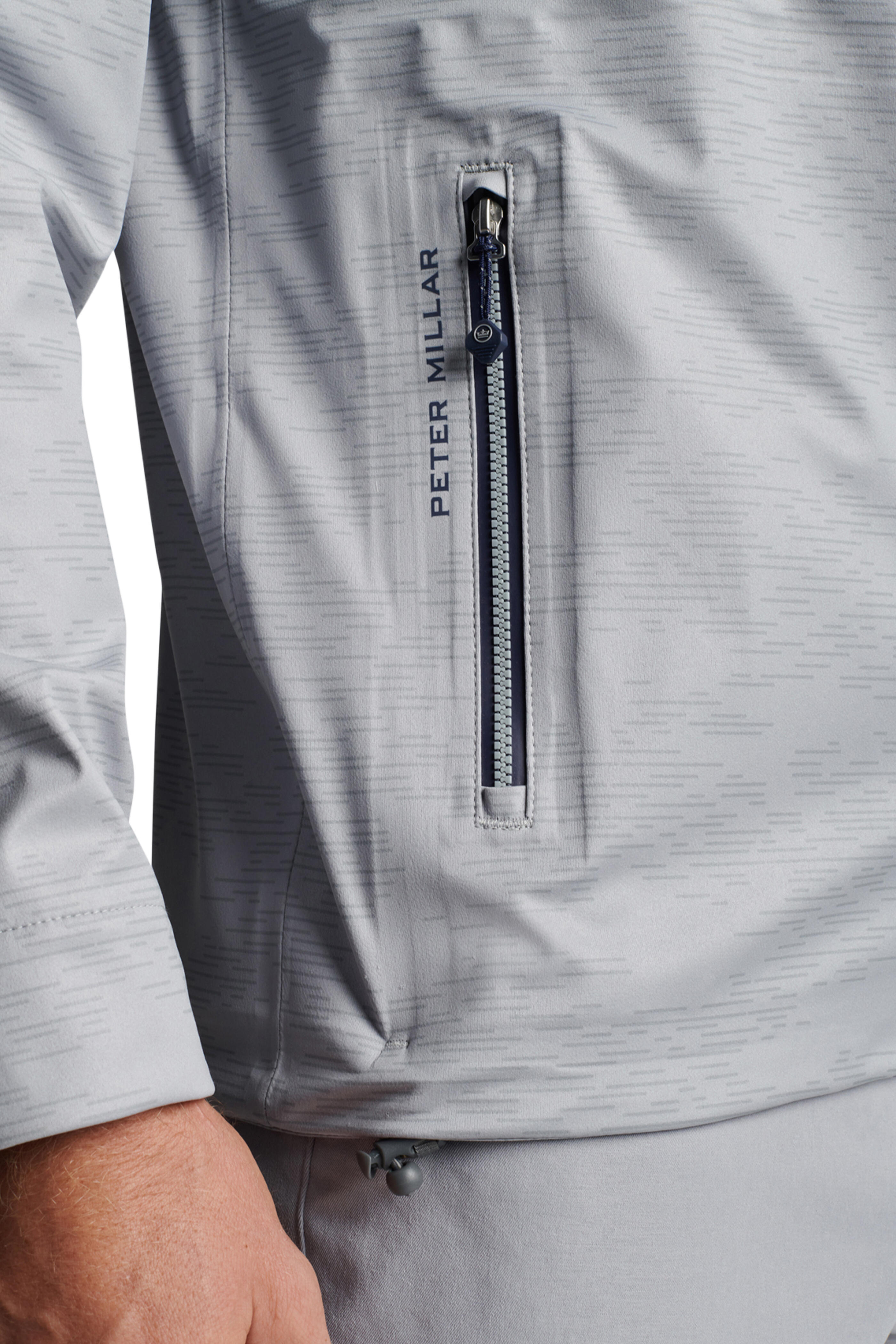 Peter Millar - Hyperlight Gale Gray Link 3L Jacket