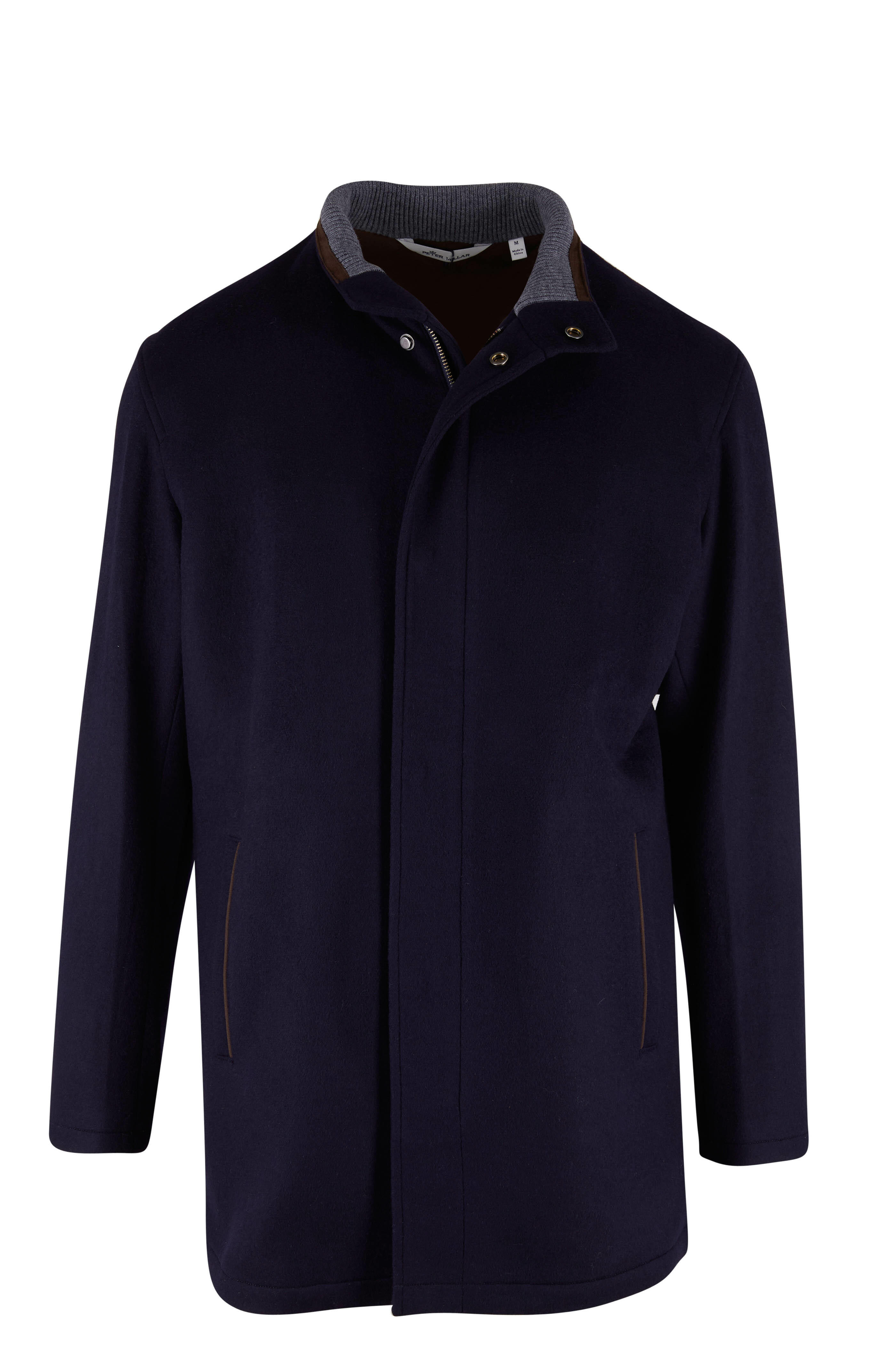 Peter Millar - Crown Navy Flex-Fleece City Coat