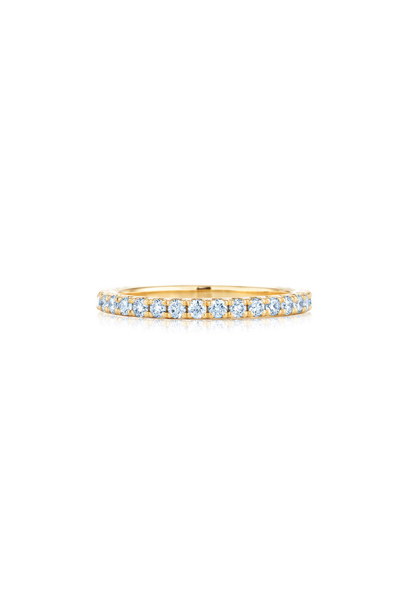 Kwiat 18k Yellow Gold Diamond Stack Ring