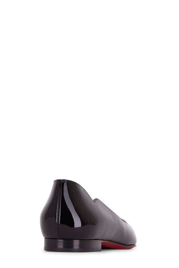 Christian Louboutin - Hot Chickita Black Patent Leather Flat