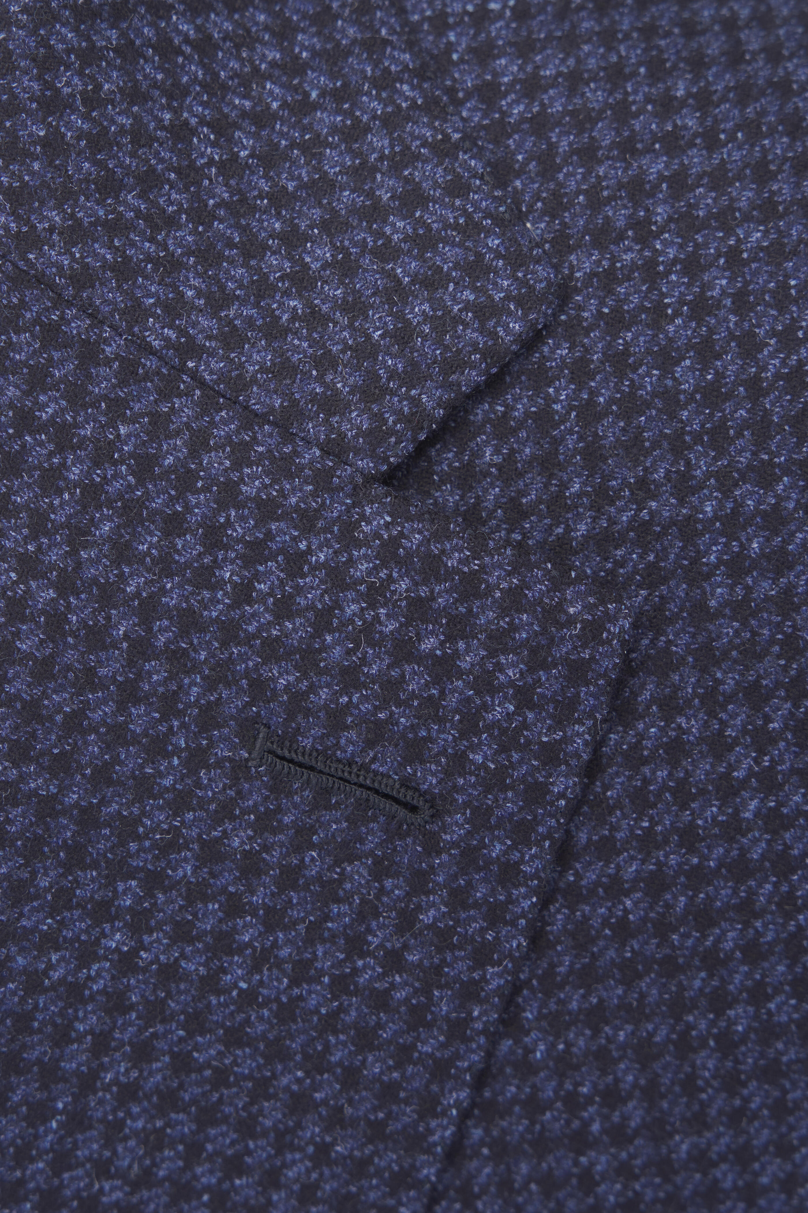 Brioni - Navy Plaid Wool, Silk & Linen Sportcoat