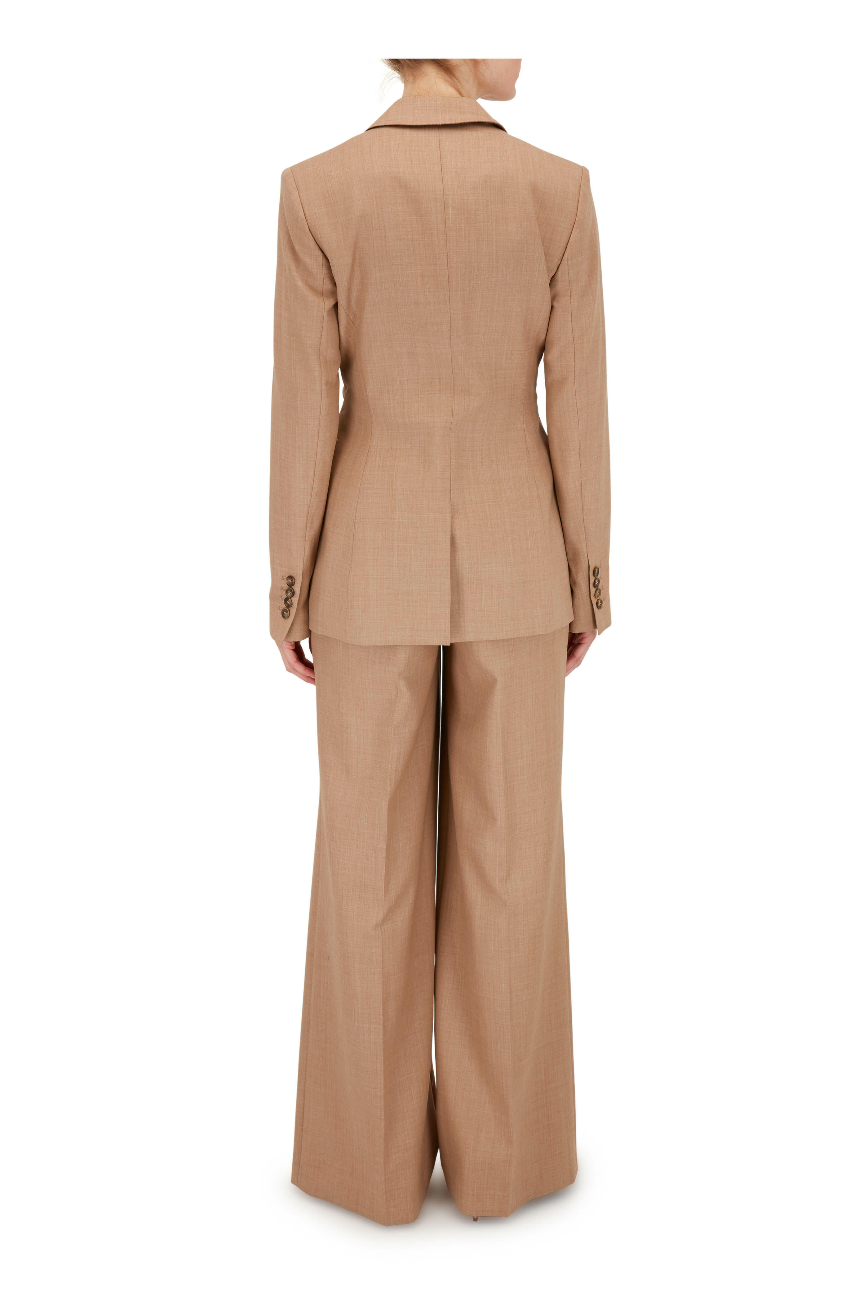 Christian Louboutin - Galativi Nude Suede & Mesh Pump, 85mm