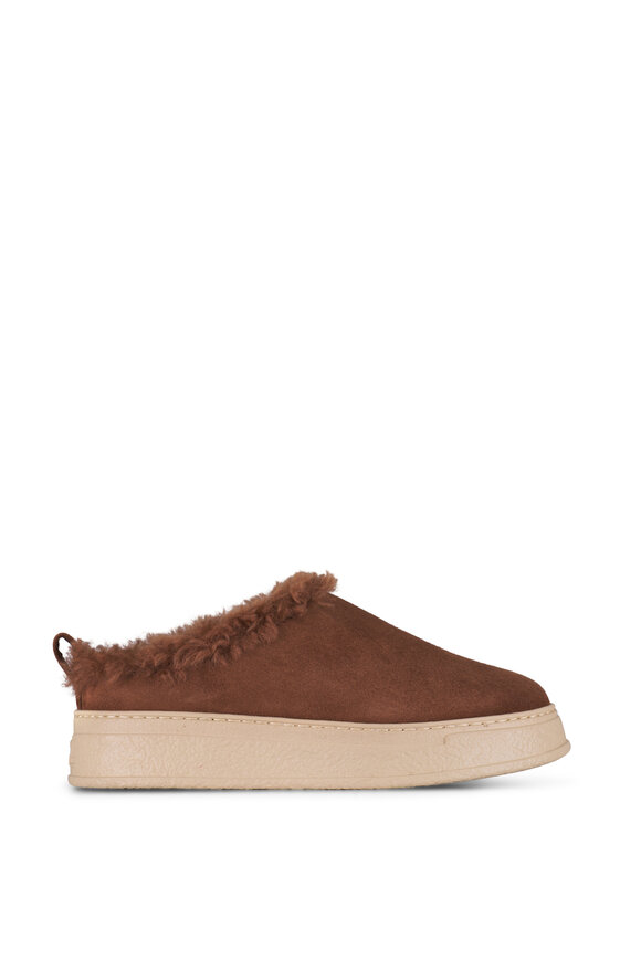 AGL Giuly Brown Suede Mule - view 2