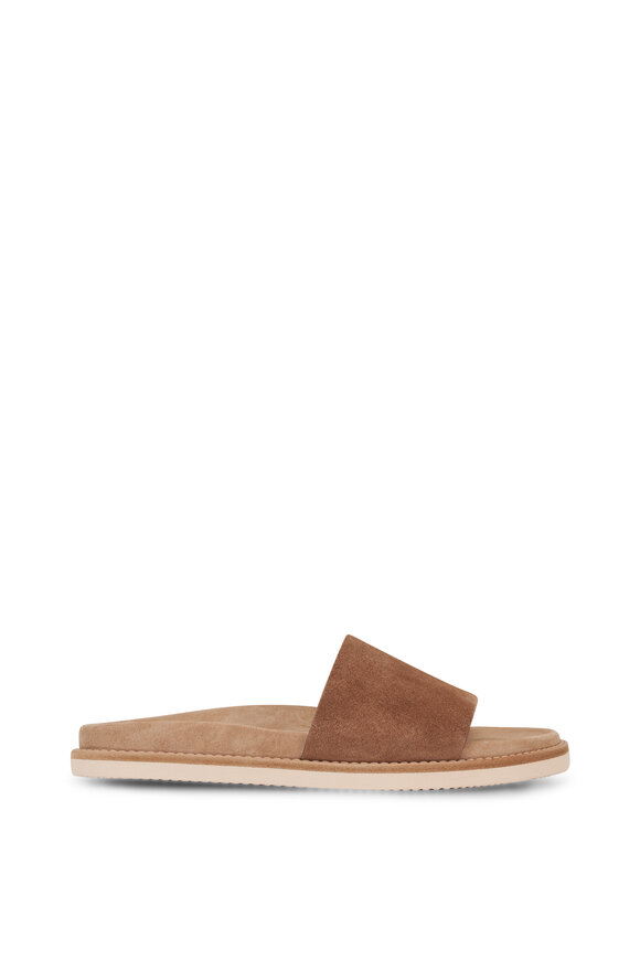 Brunello Cucinelli - Brown Suede Sandal