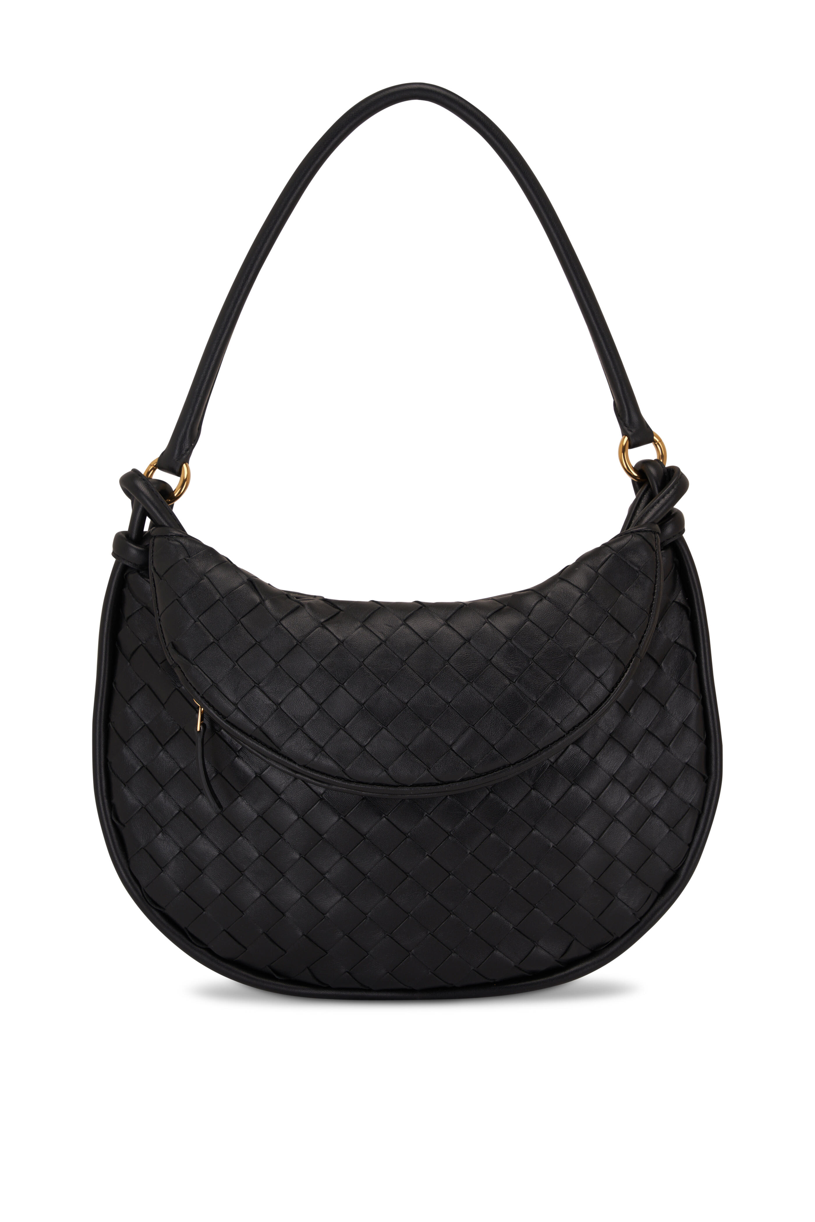 Bottega Veneta - Gemelli Medium Black Leather Bag