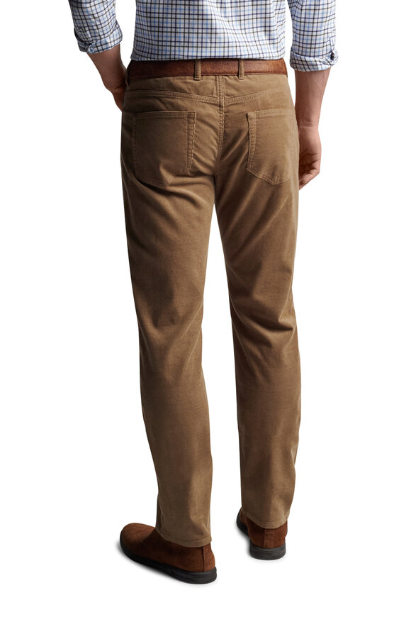 Peter Millar - Khaki Superior Soft Corduroy Pant