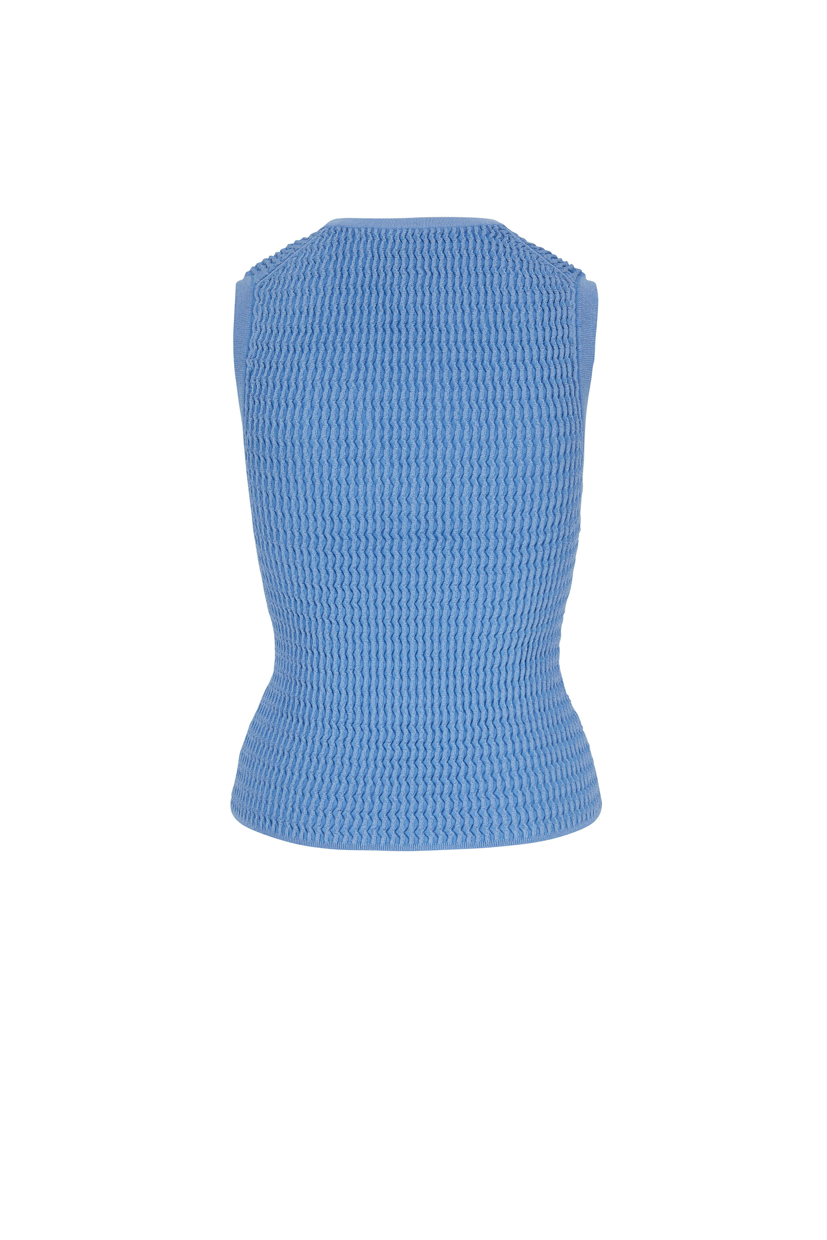 Veronica Beard - Sid Light Blue Sleeveless Pullover