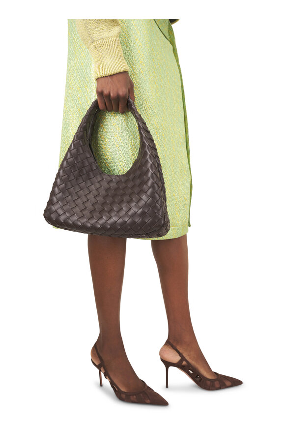 Bottega Veneta Small Campana Fondant Woven Leather Top Handle Bag - view 3