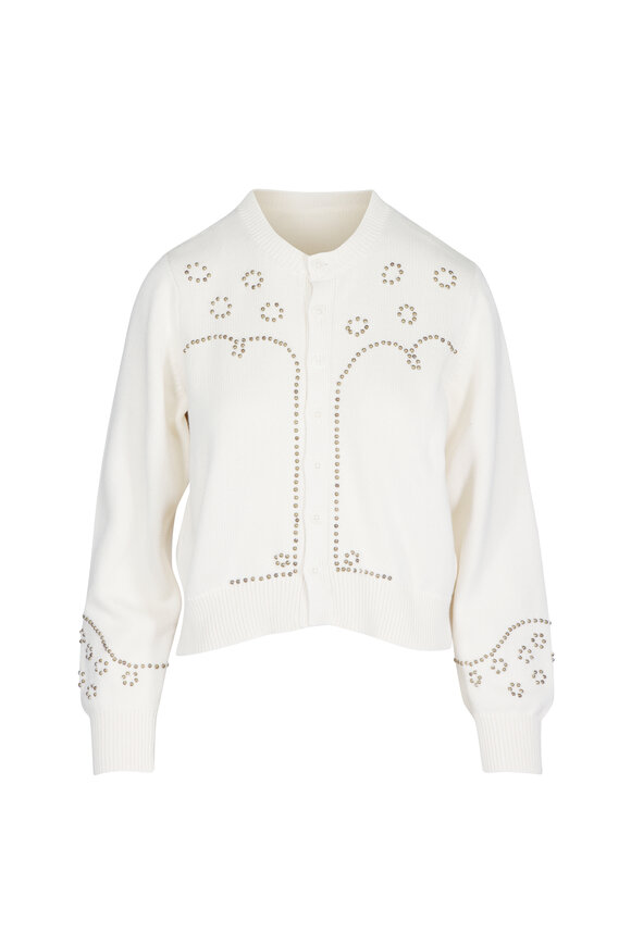 The Great The Studded Cardigan