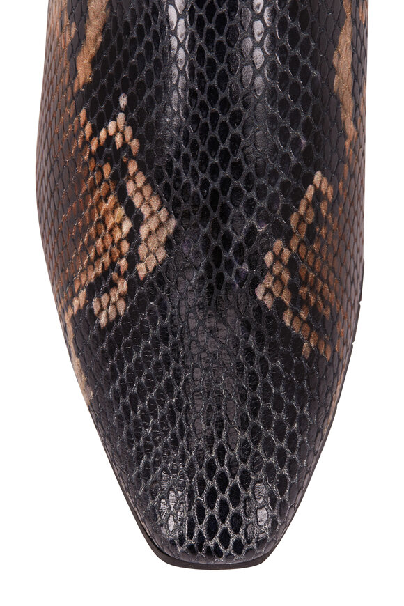 Aquatalia - Fuoco Snake Print Weatherproof Ankle Boot, 40mm