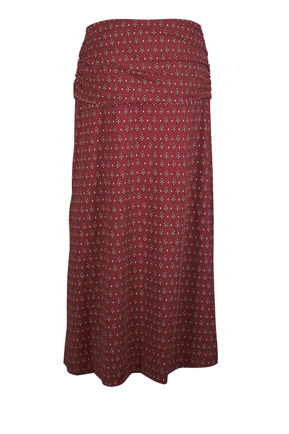 Johanna Ortiz Under The Sun Brown Ankle Skirt - view 6