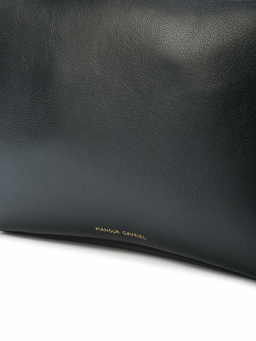 Mansur Gavriel - Black Leather Double-Zip Crossbody Bag