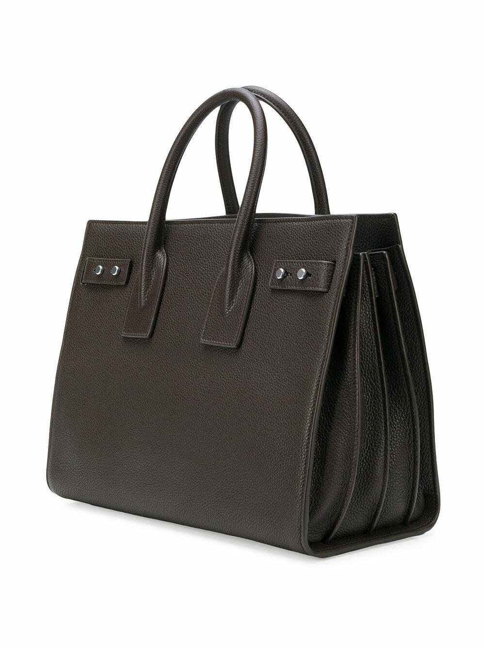 Saint Laurent - Sac De Jour Chocolate Brown Small Supple Tote
