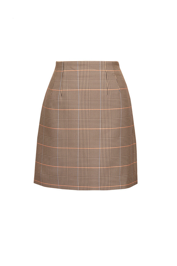 Veronica Beard Roman Glen Plaid Mini Skirt - view 1
