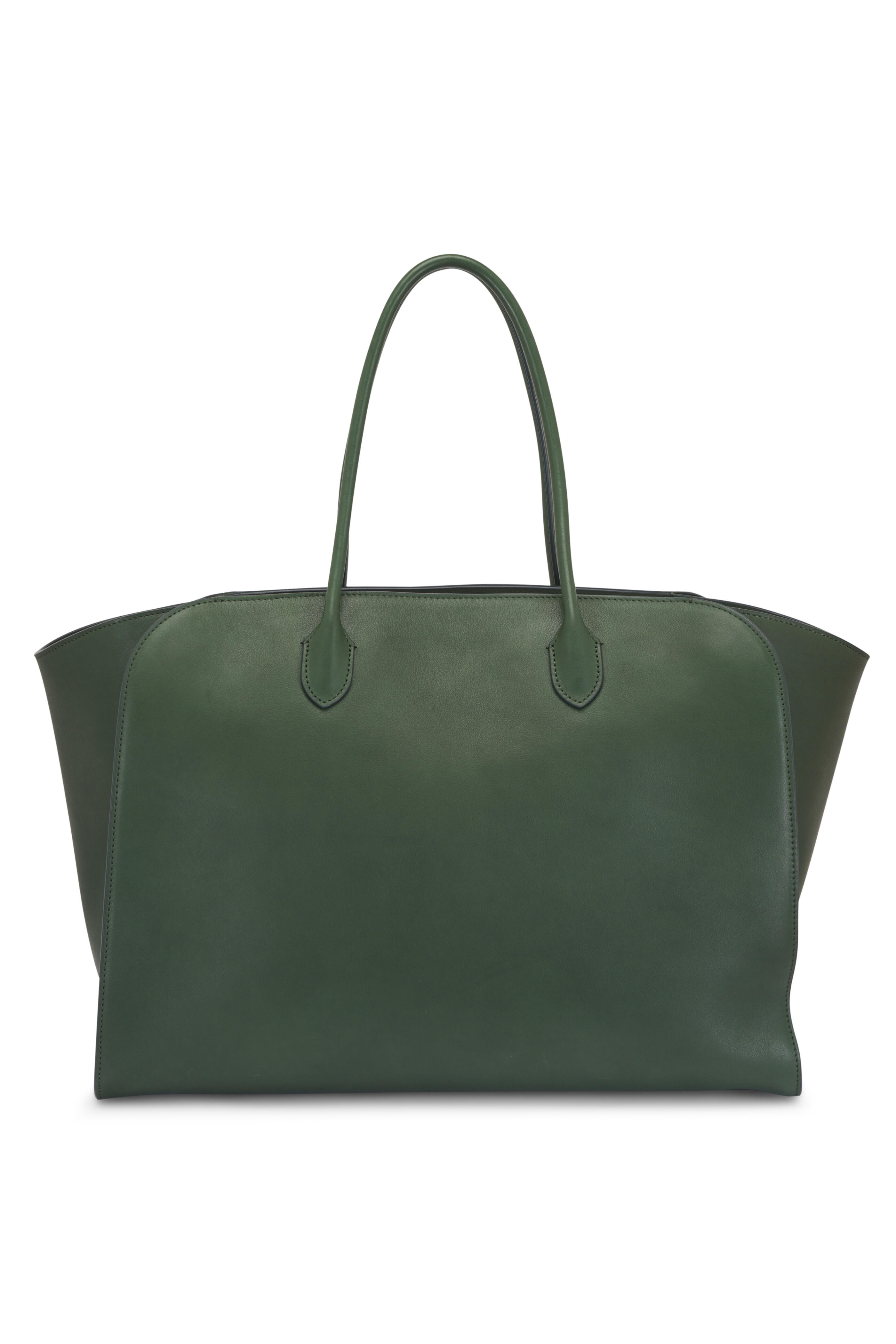 トートバッグ THE ROW MARLO LEATHER TOTE BAG Marlo Large leather tote bag in black - The Row | Mytheresa