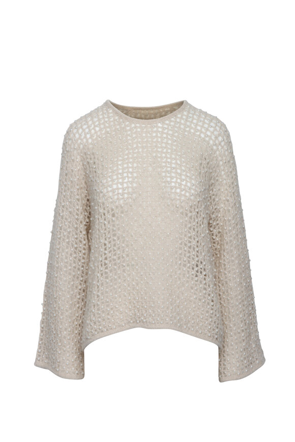 Malene Birger Amil Oyster Grey Top