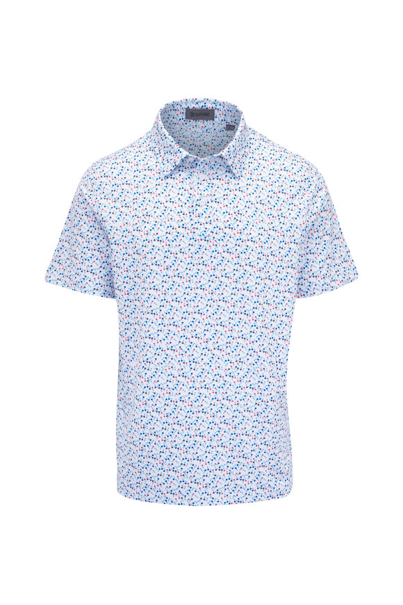 G/Fore Snow Aye Poppy Jersey Tech Polo