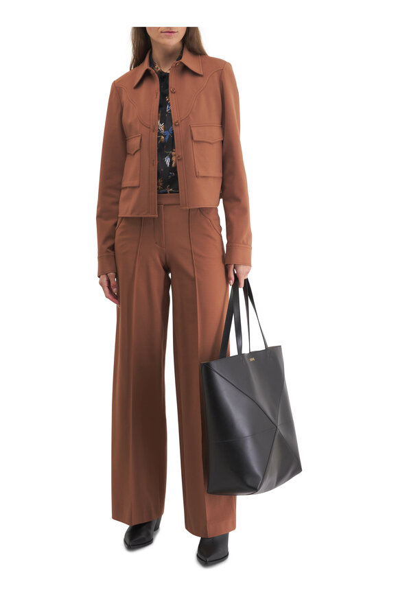 Dorothee Schumacher - Emotional Essence Brown Wide Leg Pant 