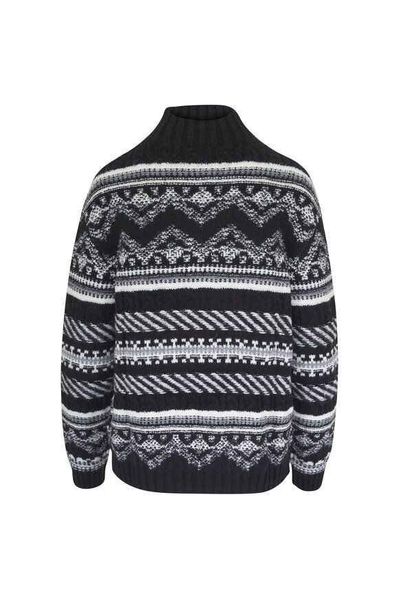 Bogner Rosa Black Wool & Cashmere Sweater - view 4