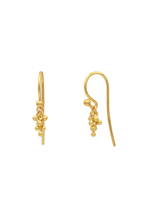 Gurhan 24k Gold Tassel Drop Earring - view 1