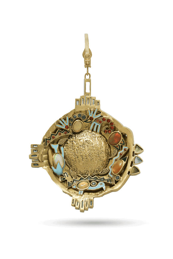 Coomi Ancient Peruvian Fish Pendant