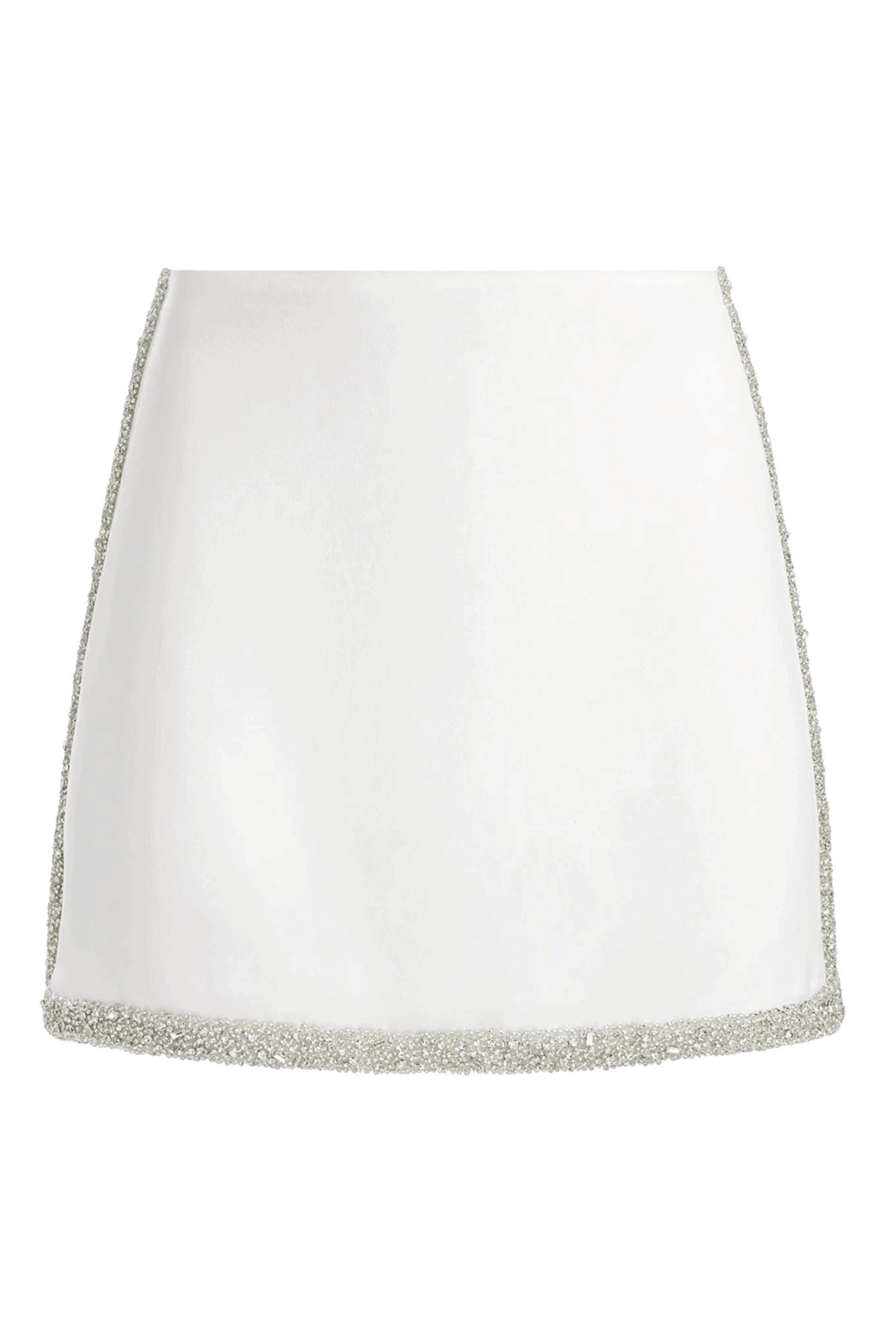 Emily　7個 Alice & Olivia - Off White Riley Embellished Skirt