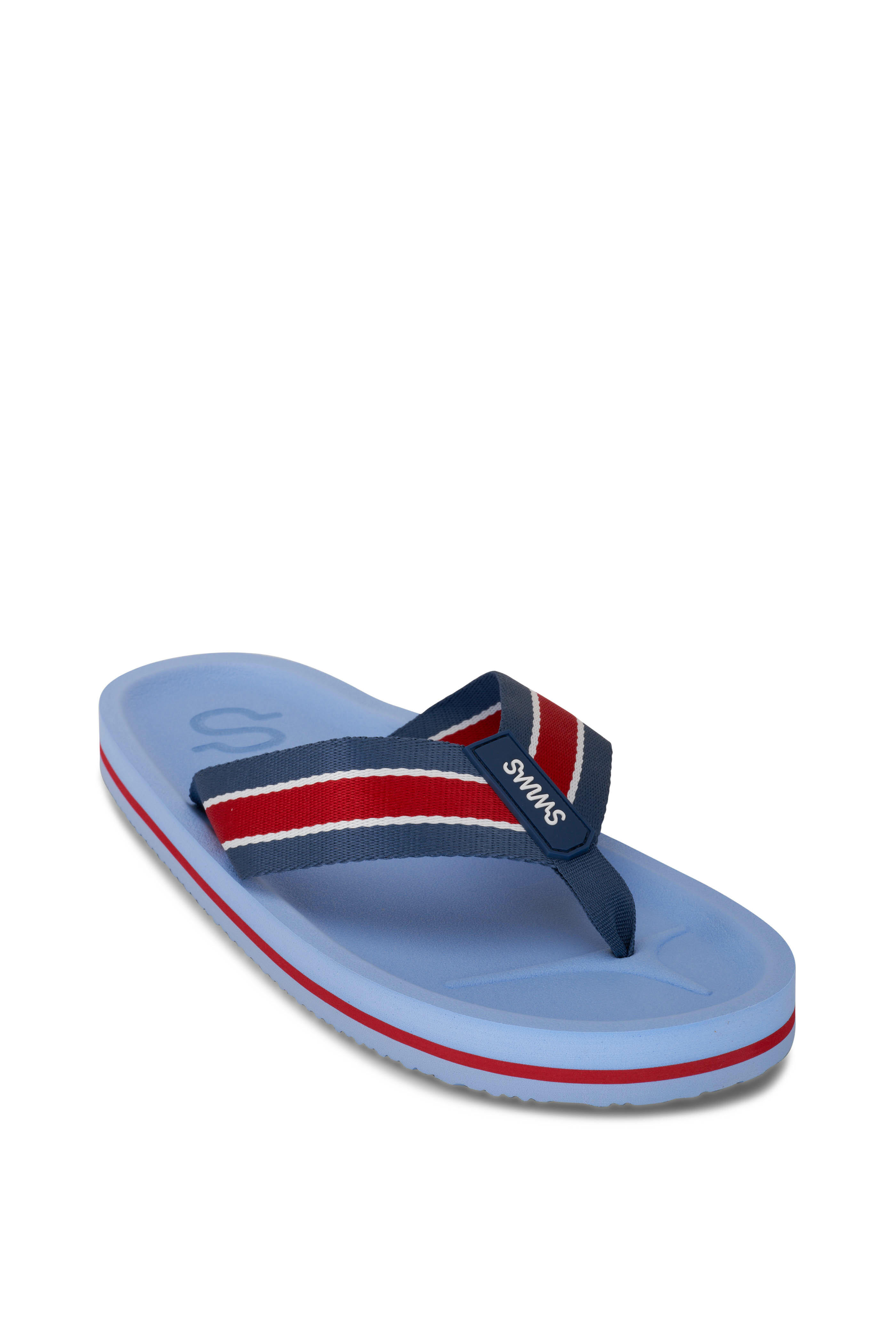 Swims - Capri Flip Spray Blue Flip Flop | Mitchell Stores display picture 2
