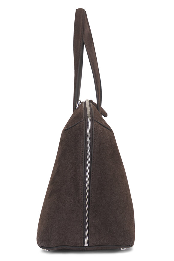 Totême Medium Brown Suede Day Tote - view 4