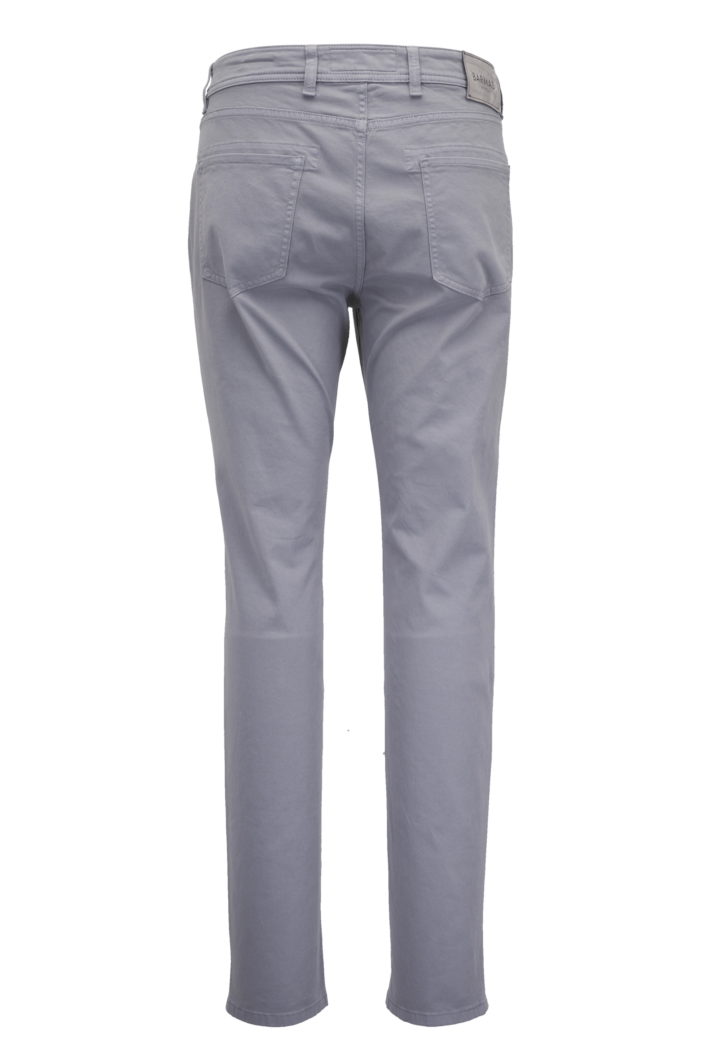 Barmas - Dean Gray Cotton Twill Five Pocket Pant