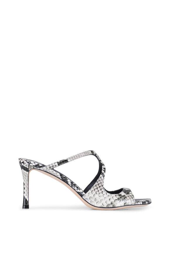 Jimmy Choo - Anise Snake Leather Sandal, 75mm