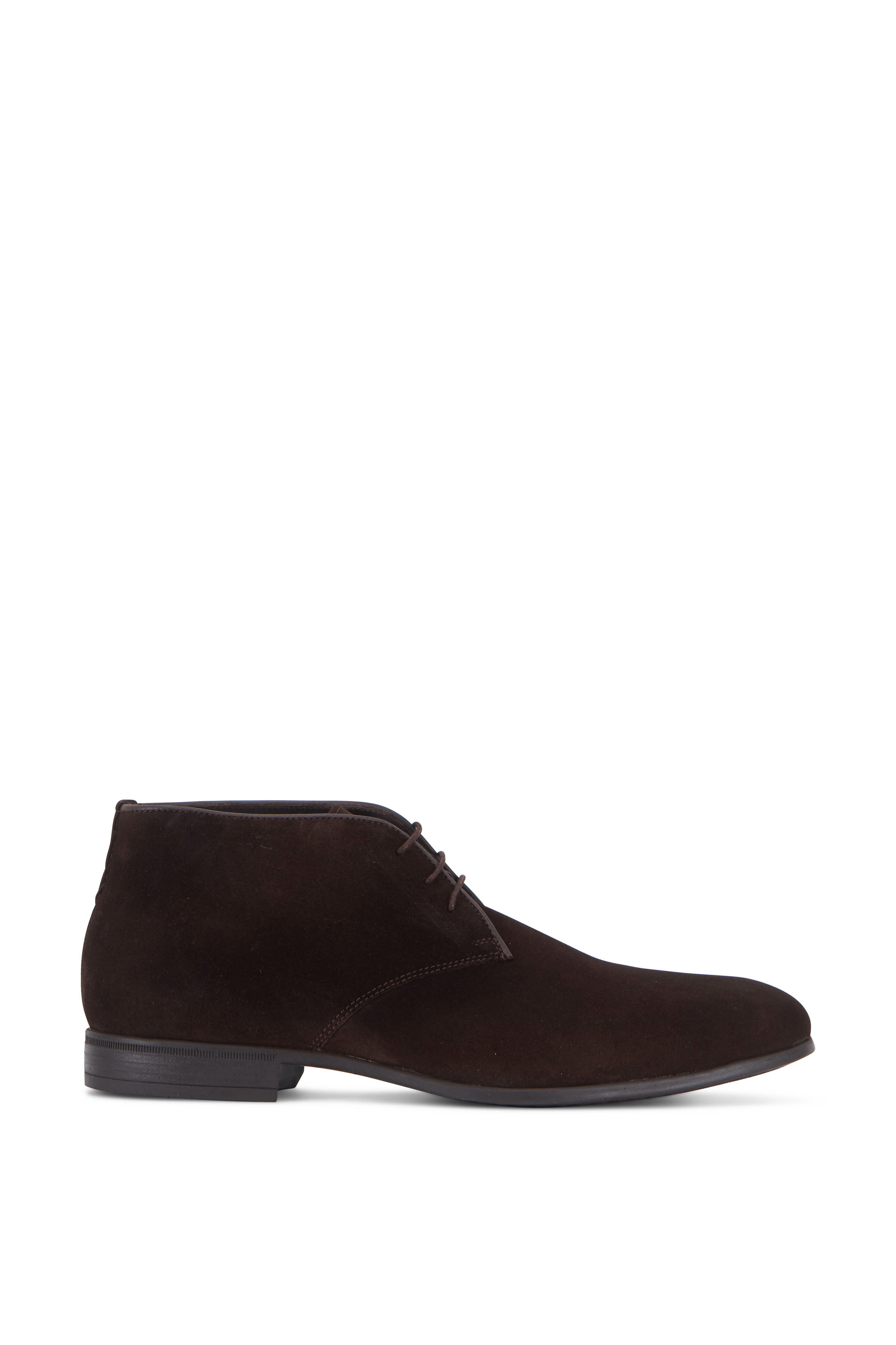 G Brown - Taylor Dark Brown Suede Chukka Boot