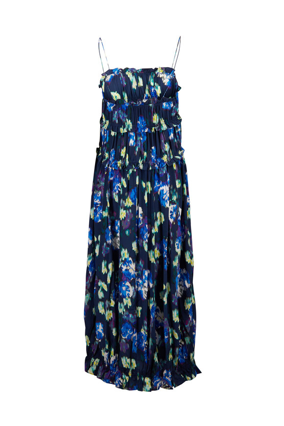 Ulla Johnson Clove Cami Floral Silk Dress - view 2