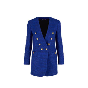 BLUELEA ブルレア Double button tweed jacket Bluelea ブルレアDouble Button Tweed Jacket BLUELEA ブルレア