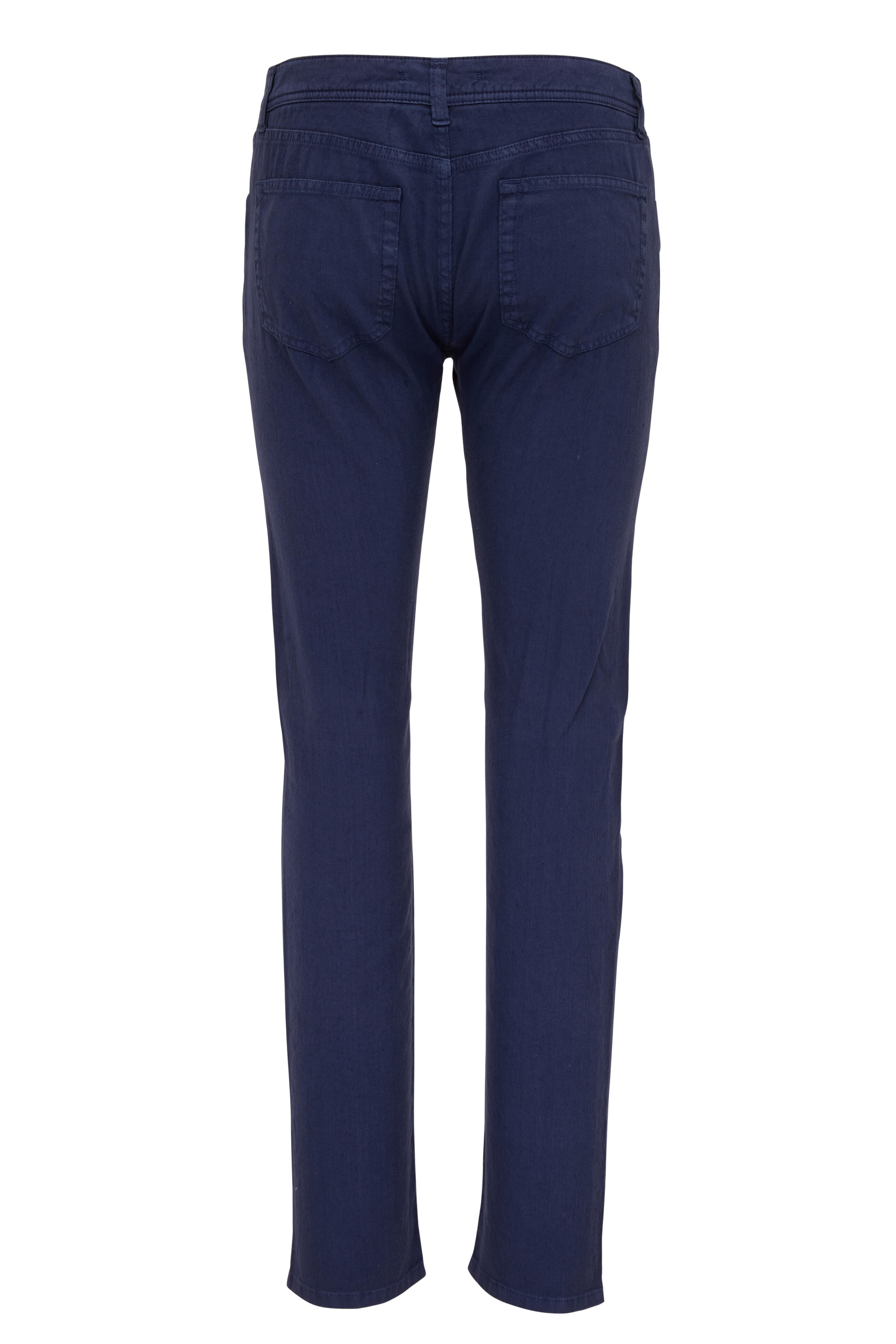 Loro Piana - Five Pocket Navy Blue Pant