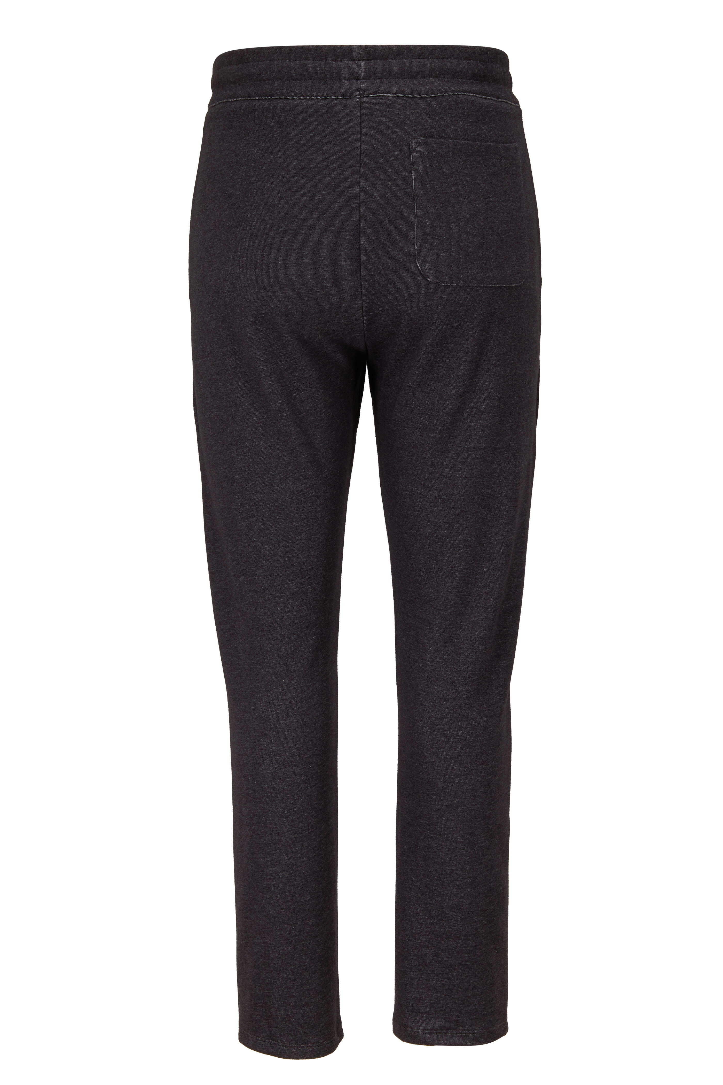 Vince - Heather Black Double Knit Cozy Jogger | Mitchell Stores