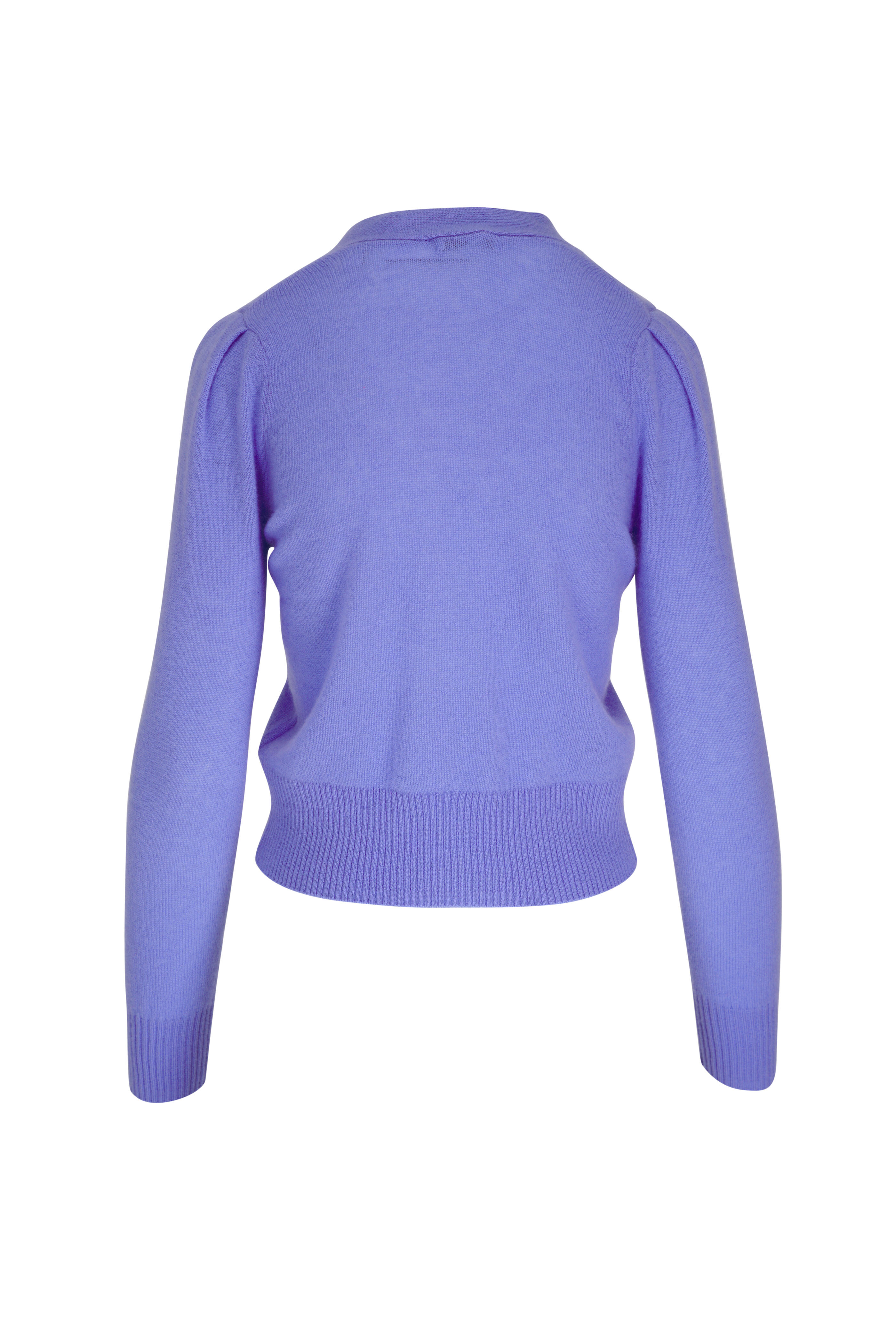 Veronica Beard - Solene Hydrangea Cashmere Cardigan