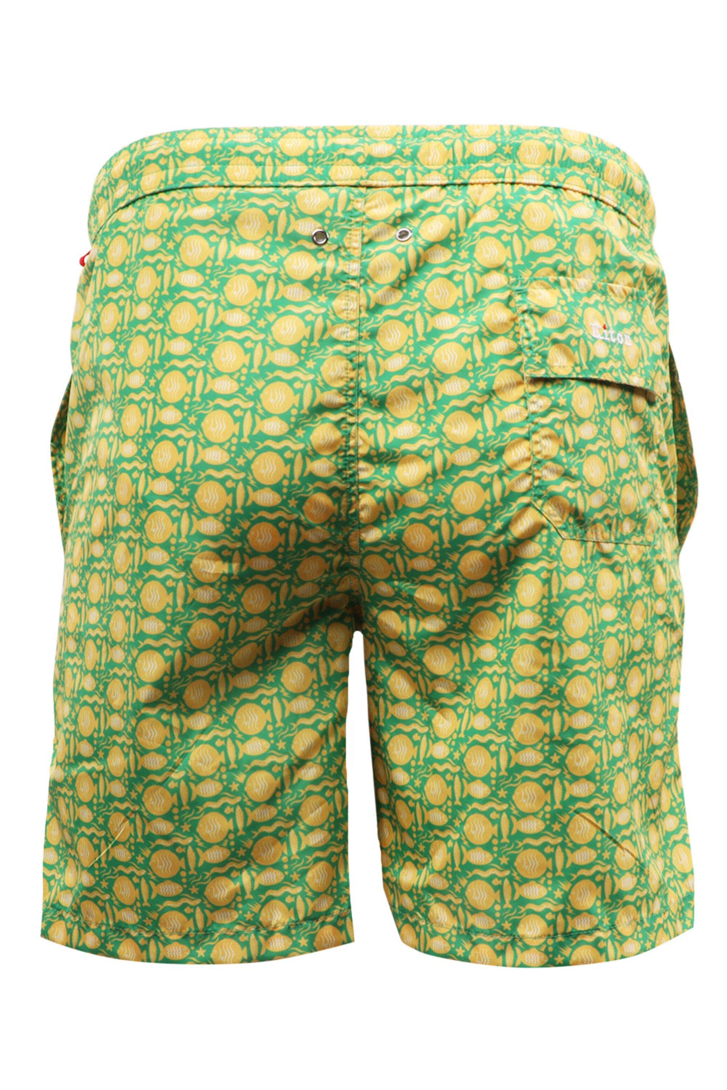 ショートパンツ KITON Bermuda lino ricamato Kiton Bermuda lino ricamato su julian-fashion.com - 231523 - IT