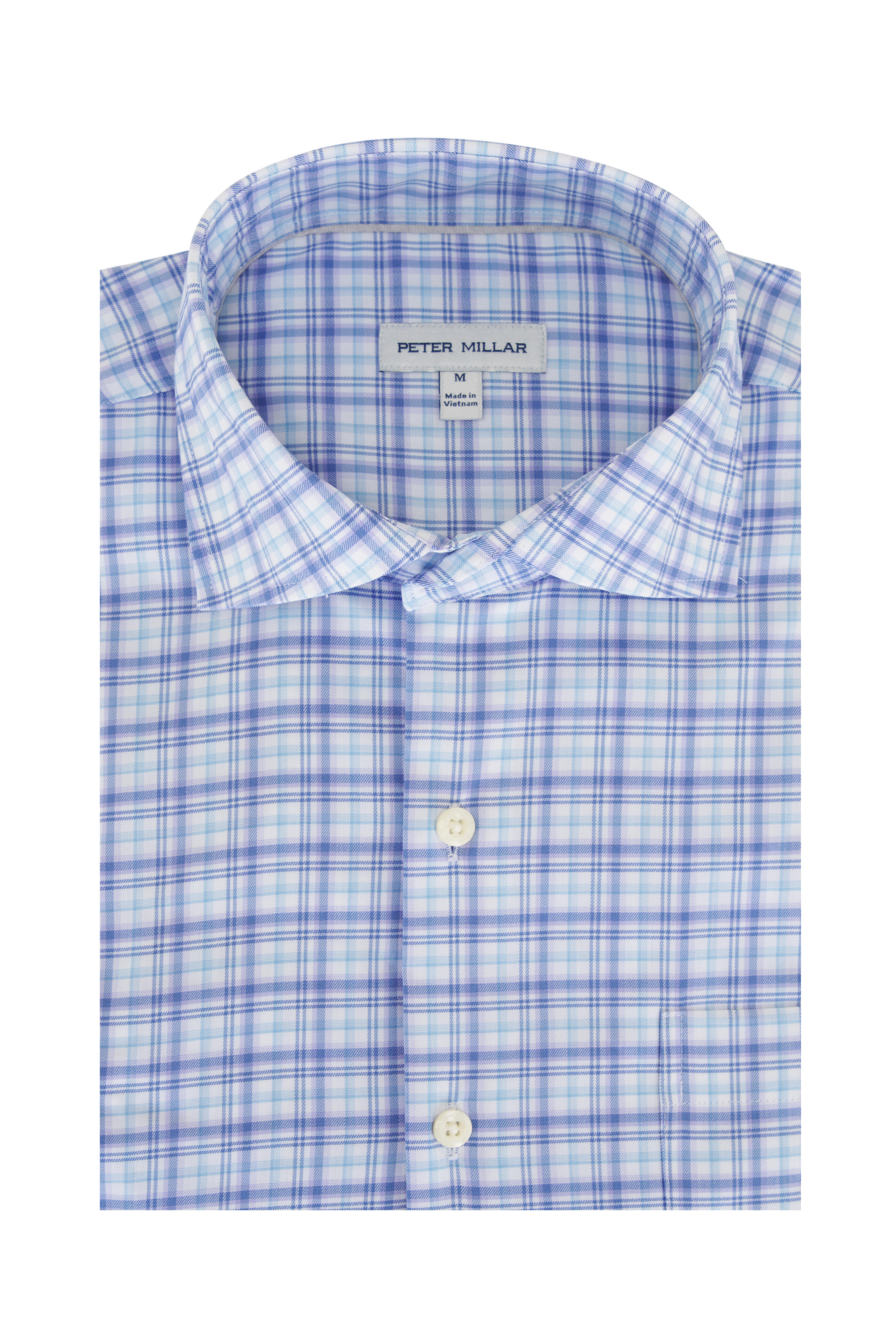 Peter Millar - Garrow Crown Lite Blue Freesia Sport Shirt