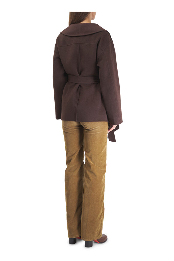 R13 Charlotte Golden Brown Corduroy High Rise Jean - view 3