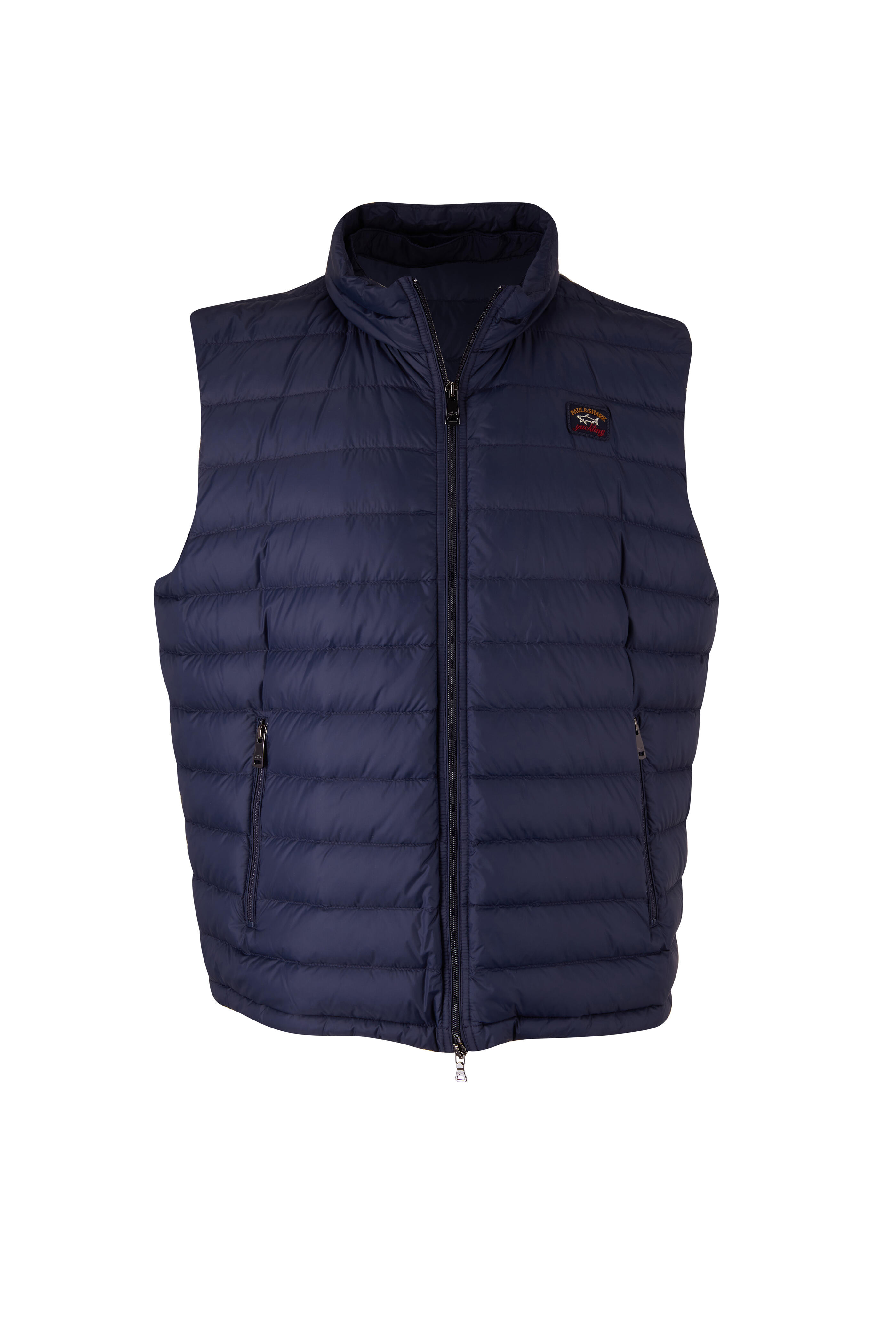 Paul & Shark - Navy Quilted Ultralight Down Vest