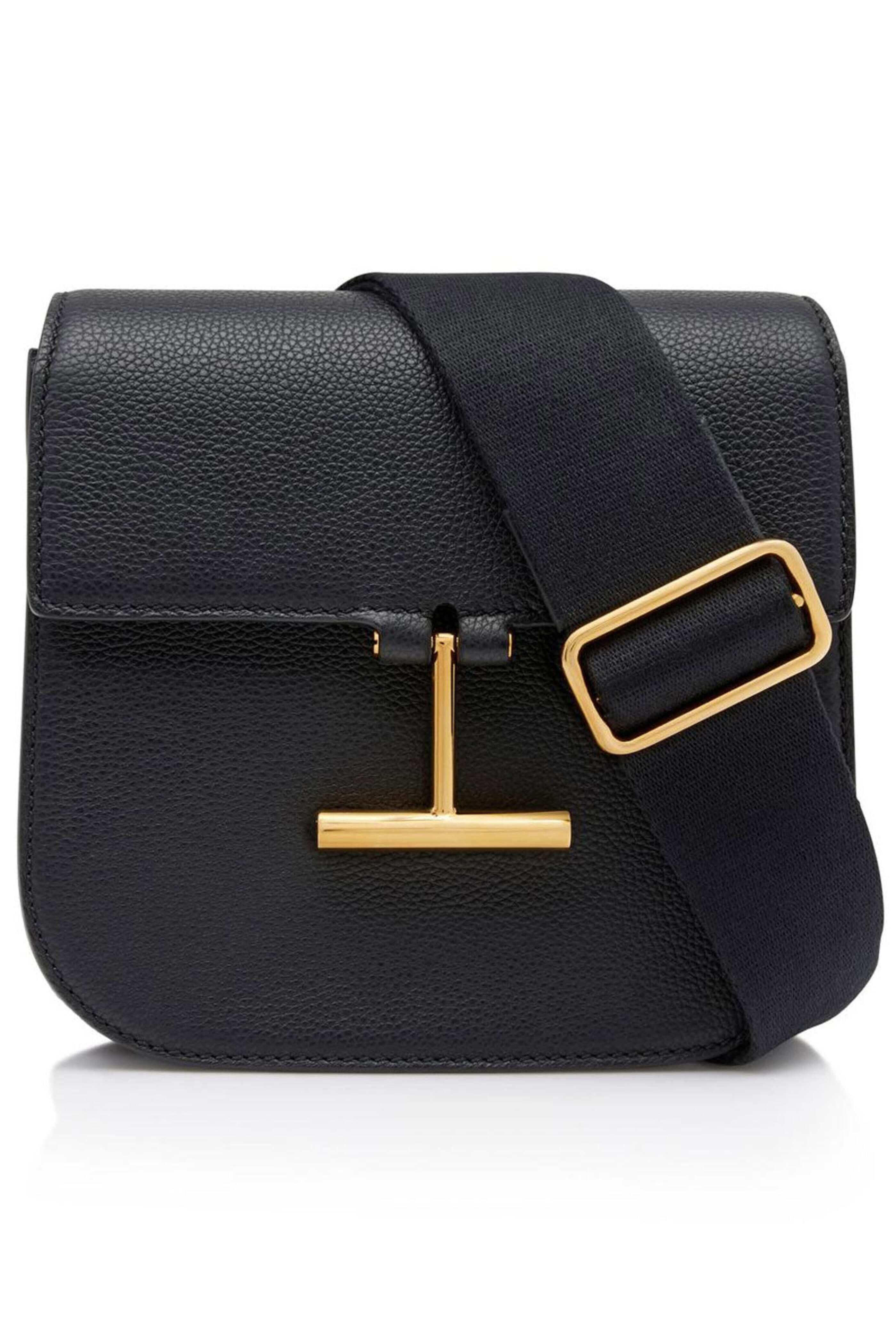 Tom Ford - Leather Mini Tara Crossbody in Black