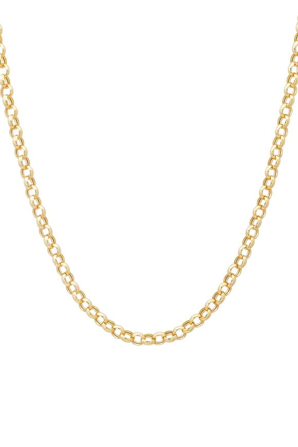 Helena Rose 14k Yellow Gold Rolo Chain